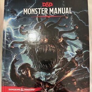 Dungeons & Dragons 5th Edition (5E) Monster Manual - Core Rulebook